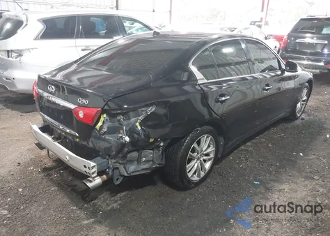 2017 Infiniti Q50 3.0T Premium z USA, uszkodzony, nr VIN JN1EV7AP5HM738850